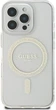 Панель Guess IML Glitter Circle MagSafe для iPhone 16 Pro Transparent (3666339307578) - зображення 1