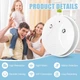 Wi-Fi камера відеоспостереження Lian.Ripple.Lian Full HD 1080P з кріпленням на стелю - зображення 7
