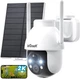 Беспроводная внешняя WiFi камера видеонаблюдения с солнечной панелью IeGeek ZY C2 2K - изображение 1