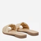 Женские шлепанцы кожаные Lasocki WI16-MENA-16 5904862286860 39 25.8 см Золотистые (5904862286945) - изображение 4
