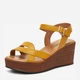 Женские босоножки кожаные Lasocki WI16-NYASA-03 5906751014288 40 26.2 см Желтые (5906751014363) - изображение 3