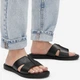 Женские шлепанцы кожаные Lasocki WI23-3096-01 5903698763651 36 23.5 см Черные (5903698763682) - изображение 2