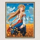 Картина по номерам 50*60 см Девушка в вышиванке. Украинский сюжет Оригами LW 31530 большой размер - изображение 11