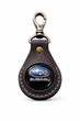 Брелок SUBARU ручная робота натуральная кожа 50мм - изображение 1