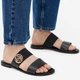 Женские шлепанцы кожаные Lasocki WI23-AGA-11 5904862300726 39 25.5 см Черные (5904862300740) - изображение 2
