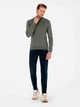 Джемпер мужской Pierre Cardin G021SZ0TK-000-2028266(Açık Gri Melanj) L Серый (8683857742921) - изображение 3