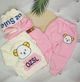 Утепленный костюм-тройка розовый Ozsl, 90 см, 1 - 2 года - изображение 4