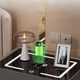 Тумбочка для дому з Bluetooth Бездротовою зарядкою і RGB-підсвіткою OKOP KP-589 Чорна - зображення 6