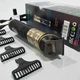 Тример VGR V акумуляторний 4 насадки LED дисплей 5 Вт USB зарядка 1200 mAh для бороди, голови, тіла золотий (69Z) - изображение 6