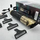 Тример VGR V акумуляторний 4 насадки LED дисплей 5 Вт USB зарядка 1200 mAh для бороди, голови, тіла золотий (69Z) - изображение 8