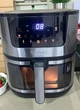 Аерофритюрница Rainberg RB без масла 4200 Вт фритюрниця мультипечь с сенсорным управлением 12.5 л черный (78ZZ) - изображение 3