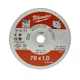 Диск MILWAUKEE D 76 мм по металу SCS41/76, 76 мм для M12 FCOT (5 шт.) (4932464717) - зображення 3