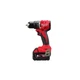 Дрель-шуруповерт с ударом аккумуляторный бесщеточный MILWAUKEE, M18 BLPDRC-502C, 60,5Нм (зарядное устройство М12-18 С, 2 - изображение 2