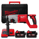 Перфоратор аккумуляторный бесщеточный SDS-PLUS MILWAUKEE, M18 BLHACD26-402X, 2,6Дж (зарядное устройство М12-18 С, 2 аккумулятора - изображение 1
