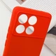 Чохол TPU GETMAN Liquid Silk Full Camera для Xiaomi Poco X6 Pro Червоний / Red - зображення 5