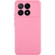 Чехол TPU GETMAN Liquid Silk Full Camera для Xiaomi Poco X6 Pro Розовый / Pink - изображение 1