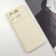 Чехол TPU GETMAN Liquid Silk Full Camera для Xiaomi Poco X6 Pro Песочный / Sand - изображение 2
