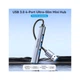 Концентратор Vention USB 3.0 to 1xUSB 3.0 + 3xUSB 2.0 0.15m gray (CKOHB) (344290) - изображение 5
