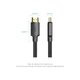 Кабель мультимедійний HDMI M to HDMI M 20.0m 4K cotton braided black Vention (ALLBQ) - зображення 7