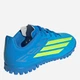 Подростковые футбольные бутсы-сороконожки для мальчика Adidas F50 Club Tf J JS1491 37.5 Lucid Ray Blue (4068812668593) - изображение 3