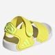 Детские спортивные сандалии Adidas Adilette Sandal 2 I HQ9210 27 Shock Yellow (4068806128003) - изображение 3