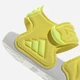 Детские спортивные сандалии Adidas Adilette Sandal 2 I HQ9210 25 Shock Yellow (4068806128041) - изображение 8