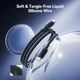 USB-кабель на 240W Type-C на Type-C Baseus PicoGo Fast Charging (2m, 240W). Black - зображення 5