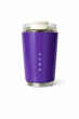 Термочашка з герметичним клапаном Smeg Wall Mug для гарячих и холодних напоїв 300ml фіолетова - изображение 1