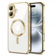 Чехол Fiji Chrome для Apple iPhone 17 с MagSafe и защитой камер Gold - изображение 1