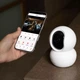 Wi-Fi камера наблюдения скрытая мини видеокамера поворотная 355° видеокамера ночное видение 256 ГБ 3MP видеонаблюдение - изображение 2