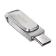 Накопитель SanDisk металлический 512 ГБ USB 3.2 Type-A Type-C Серебряный (694455) - изображение 8