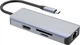 USB-хаб Proove Iron Link 6-в-1 2xUSB-A 3.0 + SD/TF + RJ45 + HDMI Silver (546910012) - зображення 2