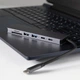 Type-C-Хаб Proove Iron Link 7 in 1 (2xType-C + 2xUSB3.0 + HDMI + SD/TF) Silver (577300012) - изображение 3