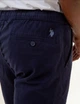 Чоловічі штани джоггери U.S. Polo Assn 98% Cotton & 2% Spandex Premium Quality S Темно-сині - зображення 3