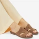 Женские шлепанцы замшевые Lasocki WI23-FOXI-57 5904862325637 39 25.8 см Бежевые (5904862325804) - изображение 2