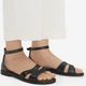 Женские сандалии кожаные Lasocki WI23-FOXI-89 5906751116920 37 24.5 см Черные (5906751116999) - изображение 2