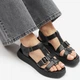 Женские сандалии кожаные Lasocki WI23-KEANY-01 5906751140529 39 25.3 см Черные (5906751140581) - изображение 2