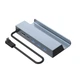 Металлический USB-хаб 5 в 1 док-станция для Steam Deck / OLED, Asus ROG Ally / Xbox Ally, Legion Go, Nintendo Switch, док-станция – HDMI 4K, PD 100W - изображение 2