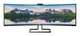 Монитор изогнутый 48.8" Philips 499P9H/00 Black - изображение 1