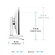 Монитор 27" BenQ Mobiuz EX271Q, White/Black (9H.LNCLB.QBE) - изображение 10