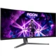 Монитор изогнутый 34" AOC AG346UCD, Black/Dark Grey - изображение 2