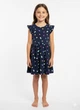 Платье H&M 92 Темно-синий 0478675_горошек - изображение 1