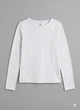Лонгслив H&M 134/140 Светло-серый 0854793_св.сер - изображение 1