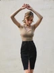 Шорты джинсовые H&M M Черный 0398127_бел.нитка - изображение 1