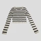 Джемпер H&M 158 Белый 1245066_чер.полоск - изображение 1
