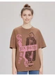 Футболка H&M S Темно-бежевый 1031652_рисунок - изображение 2