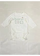 Боді лонгслів H&M 50 Білий 0979605_бегемотик - зображення 2