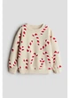 Світшот на флісі H&M 134/140 Бежевий 1257397 - зображення 1