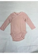 Боди лонгслив H&M 68 Пудровый 0814306_пудра - изображение 2