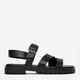Женские сандалии кожаные G-Star Raw WI34-23568-01 5906751016237 41 27.3 см Черные (5906751016268) - изображение 1